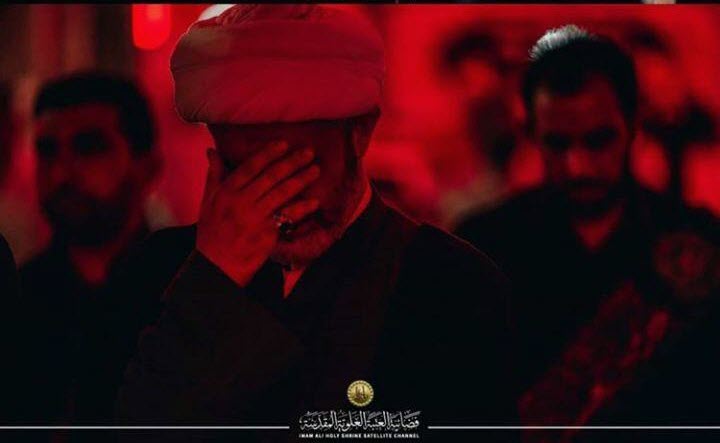 تصاویری از تعویض پرچم بارگاه مطهر حضرت امیرالمومنین (ع)