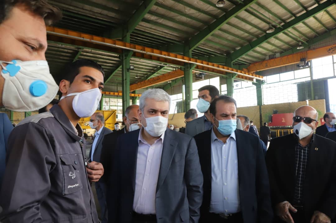 بازدید معاون علمی و فناوری رئیس جمهوری از ۵ واحد صنعتی دانش بنیان