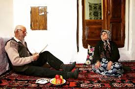 تنهایی بزرگ پدربزرگ و مادربزرگ