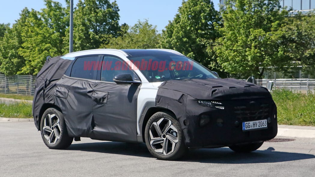 تصاویر جاسوسی فاش شده از نسل جدید Hyundai Tucson
