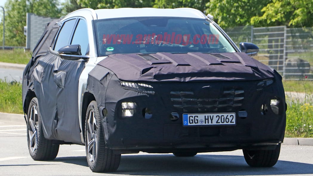 تصاویر جاسوسی فاش شده از نسل جدید Hyundai Tucson