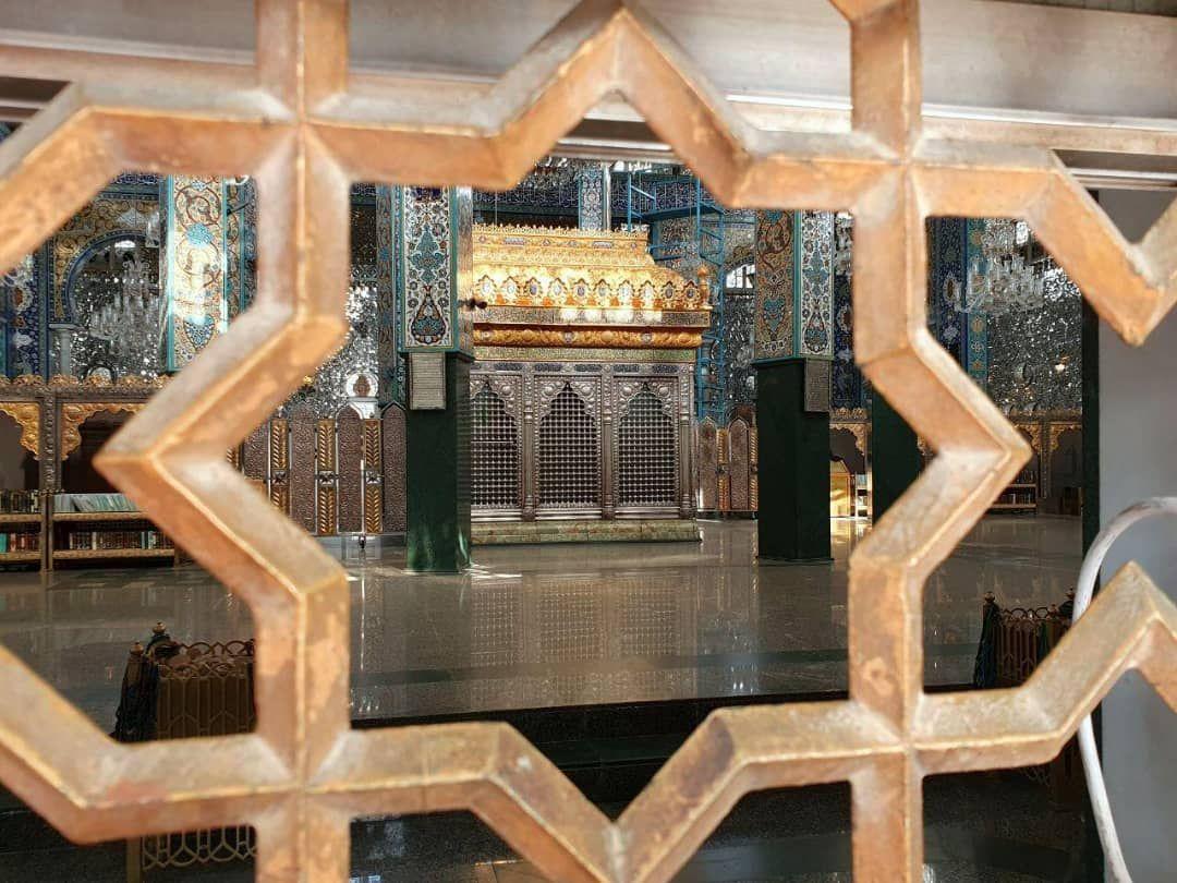 تصاویر اختصاصی حرم حضرت زینب در ایام کرونایی
