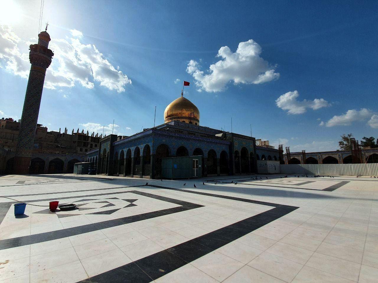 تصاویر اختصاصی حرم حضرت زینب در ایام کرونایی