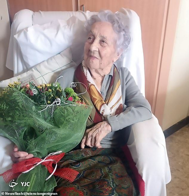 زن ۱۱۳ سالهای که بعد از آنفولانزای اسپانیایی، کرونا را هم شکست داد+ تصاویر زن ۱۱۳ سالهای که بعد از آنفولانزای اسپانیایی، کرونا را هم شکست داد+ تصاویر