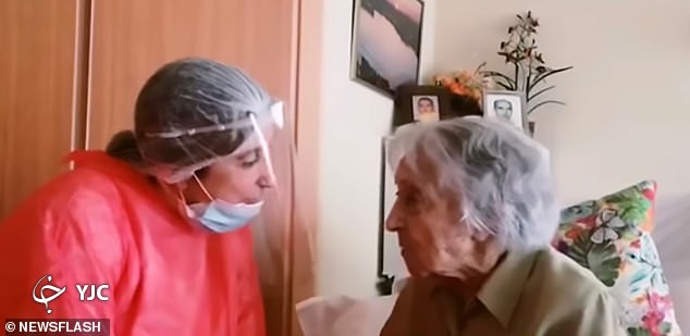 زن ۱۱۳ سالهای که بعد از آنفولانزای اسپانیایی، کرونا را هم شکست داد+ تصاویر زن ۱۱۳ سالهای که بعد از آنفولانزای اسپانیایی، کرونا را هم شکست داد+ تصاویر
