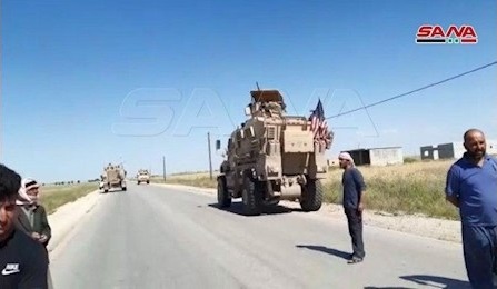 جلوگیری از تردد نظامیان آمریکایی در روستاهای سوری