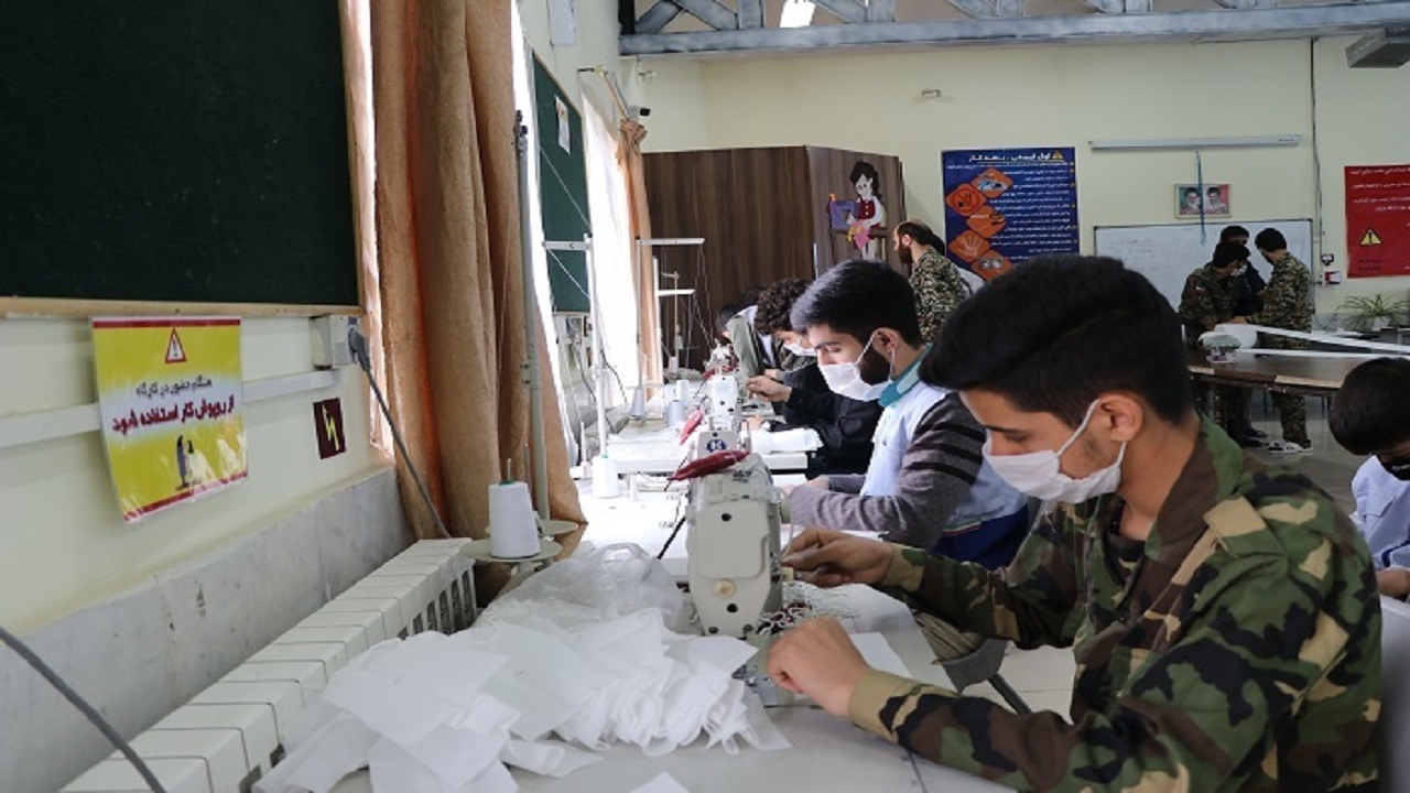 مشارکت ۳۷۰ بسیجی از شهرستان اردل در جهت مقابله با کرونا