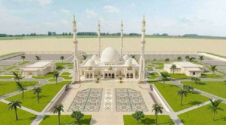 مسجد الفتاح العلیم بزرگترین مکان دینی در غرب آسیا