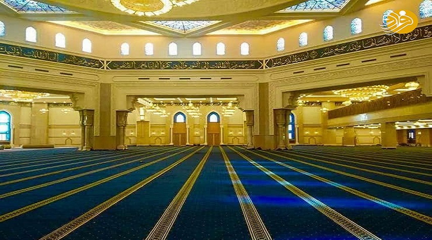 مسجد الفتاح العلیم بزرگترین مکان دینی در غرب آسیا