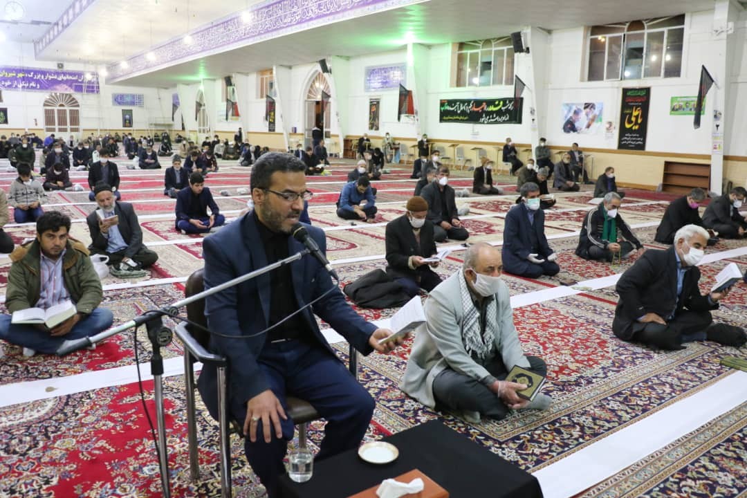 برگزاری آیین معنوی اولین شب از لیالی قدر در خراسان شمالی