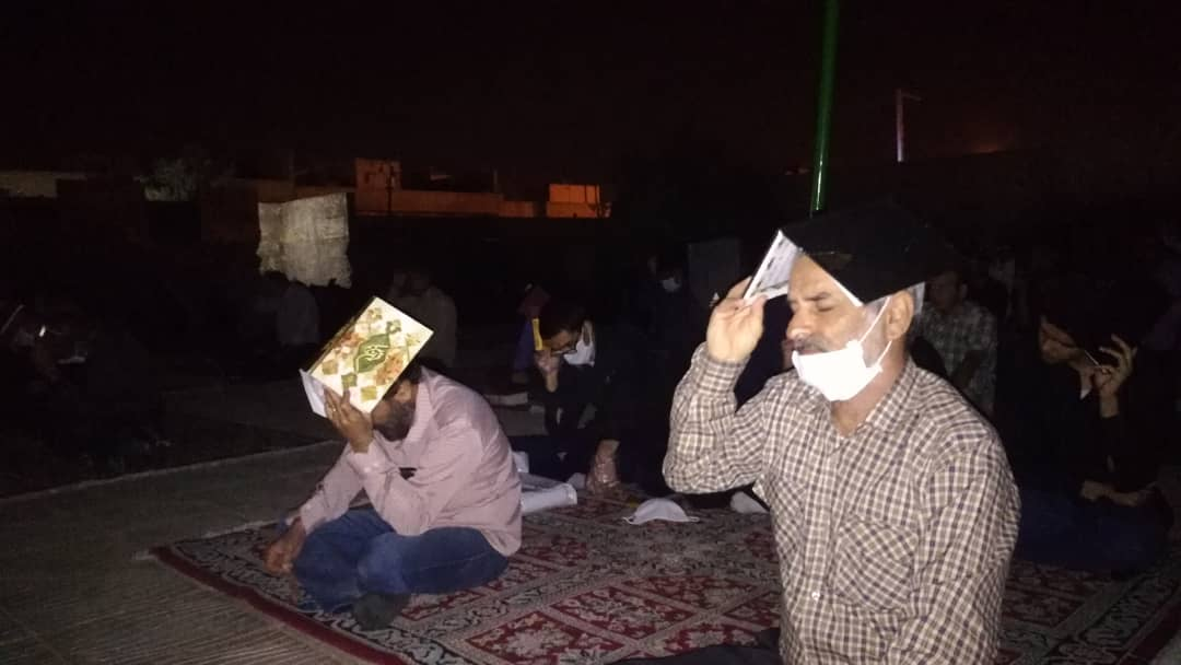 شب قدر، شب استجابت و رحمت/ صدای الغوث، الغوث در آسمان دارالعباده یزد طنین انداز شد