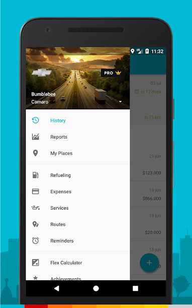 دانلود Drivvo &ndash; Car management 7.6.2 &ndash; برنامه حرفه&zwnj;ای مدیریت اتومبیل