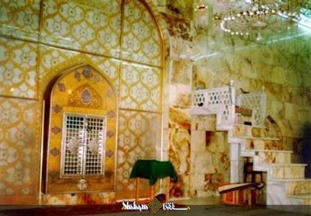 محراب مسجد کوفه / محل ضربت خوردن حضرت علی (ع) + تصاویر