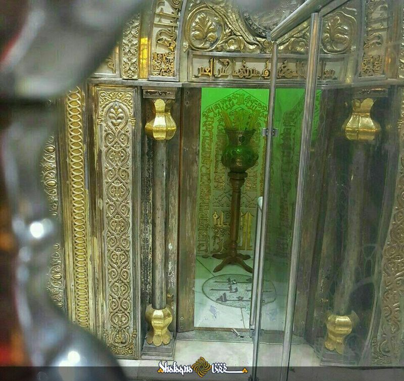محراب مسجد کوفه / محل ضربت خوردن حضرت علی (ع) + تصاویر