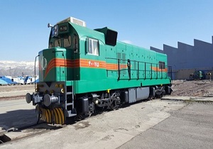 آخرین دستگاه لکوموتیو ناوگان آلِستوم راه آهن جمهوری اسلامی بازسازی شد