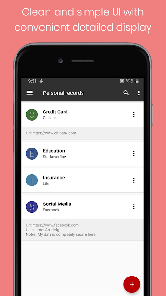 دانلود Personal Vault Pro 3.11-full &ndash; برنامه مدیریت آسان گذرواژه