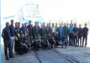 آخرین دستگاه لکوموتیو ناوگان آلِستوم راه آهن جمهوری اسلامی بازسازی شد