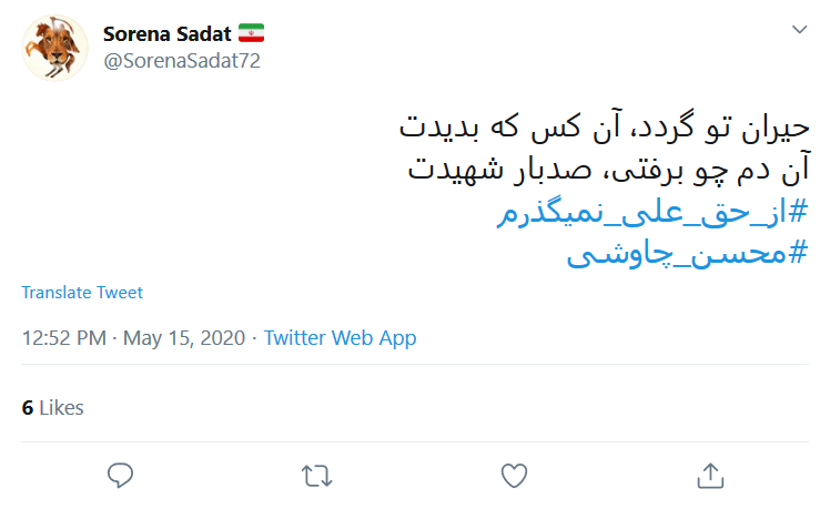 سکوت #محسن_چاوشی در برابر توهین همسر خواننده خارج&zwnj;نشین به امام علی (ع) شکست