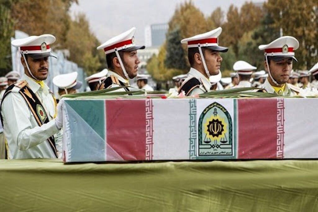 تشییع پیکر شهید فعله گری در قرچک
