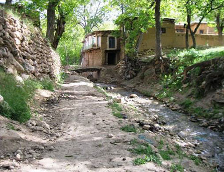 روستای وفس معروف به ماسوله استان مرکزی + تصاویر