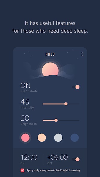 دانلود HALO &ndash; Bluelight Filter 1.3.7 &ndash; برنامه فیلتر نور آبی