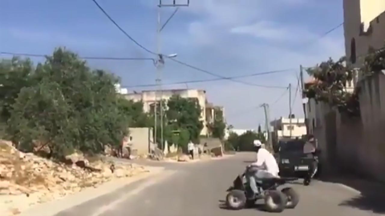 درگیری جوانان فلسطینی با نظامیان رژیم صهیونیستی در روستای کفر قدوم + فیلم