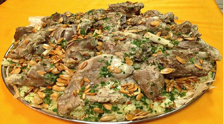 منسف ، غذای خوشمزه اردنی مخصوص ماه مبارک رمضان + طرز تهیه