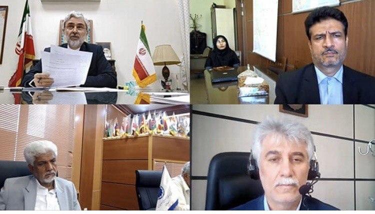 جلسه ویدئو کنفرانس معاونت امور بین&zwnj;الملل اتاق بازرگانی ایران با سفیر ایران در پاکستان
