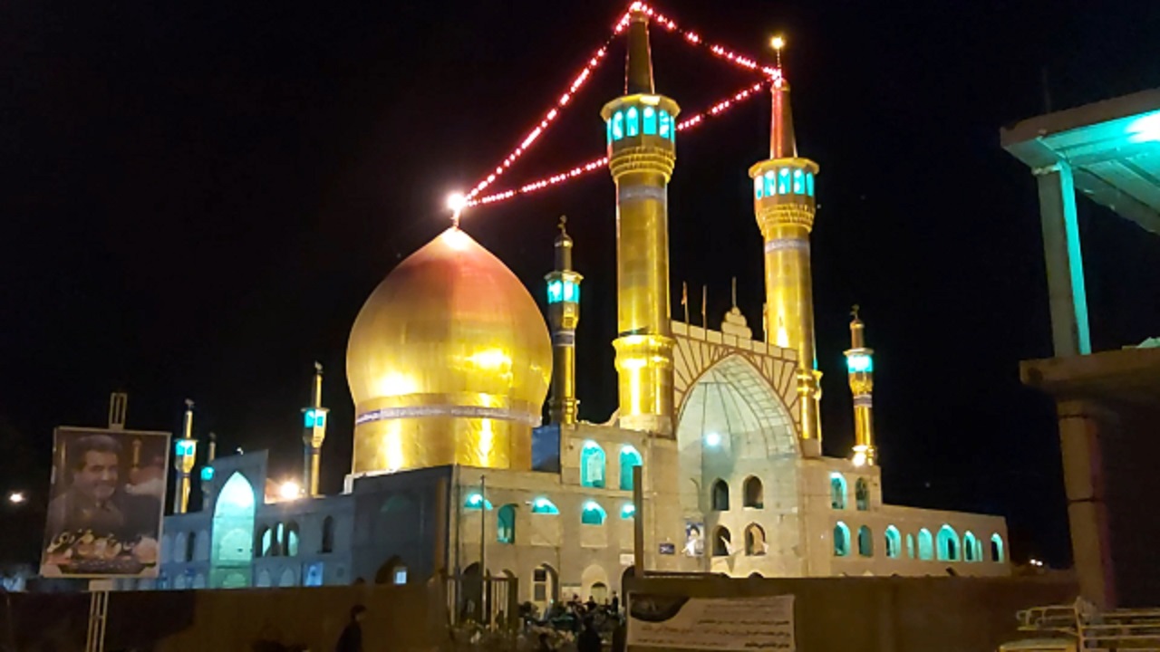 مراسم احیای شب ۲۳ ماه رمضان در جوار مزار شهید شهید مصطفی زاهدی + فیلم