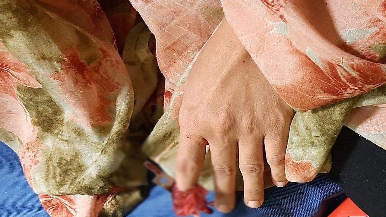 بی احتیاطی زنی به هنگام استفاده از مخلوط کن  دراستان