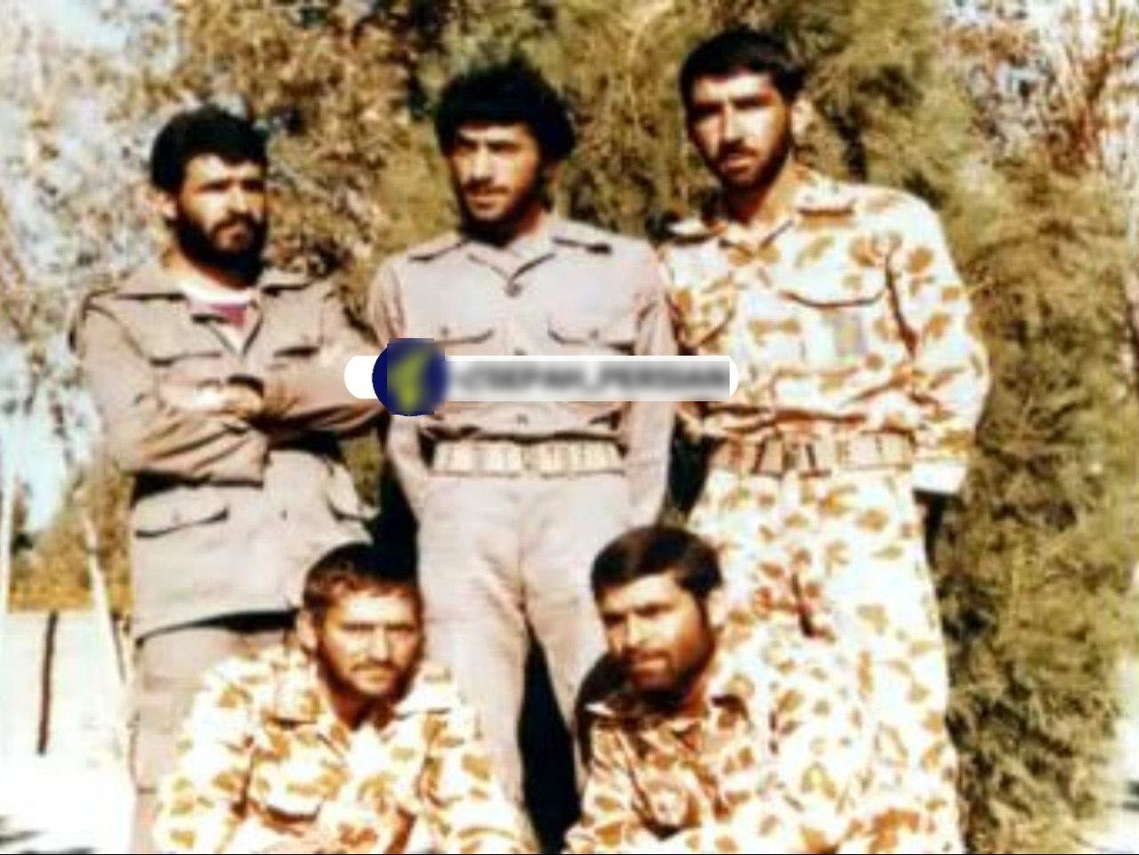 تصویری دیده نشده از سردار قاآنی در دوران دفاع مقدس