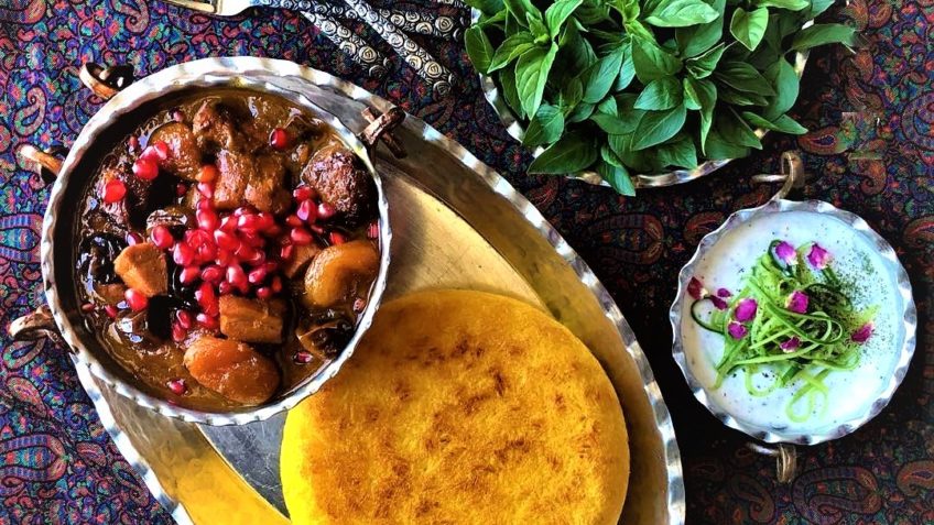 آموزش آشپزی؛ از کباب مرغ یونانی و پیتزای بادمجان تا کیک یزدی خانگی + تصاویر