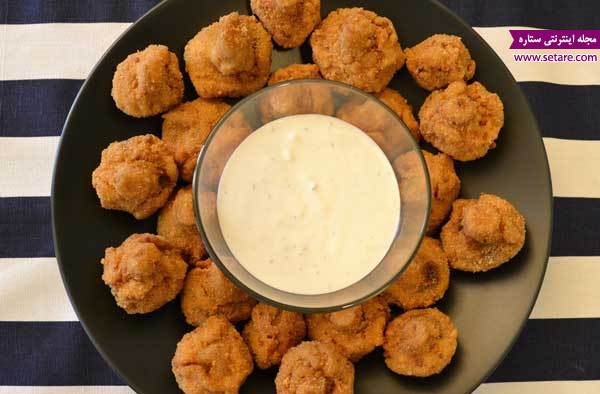 طرز تهیه قارچ سوخاری رستورانی خوشمزه به چند روش طرز تهیه قارچ سوخاری رستورانی خوشمزه به چند روش