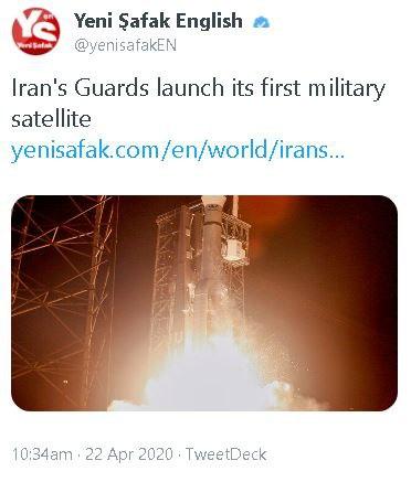 بازتاب پرتاب موفقیت&zwnj;آمیز ماهواره &laquo;نور&raquo; ایران در رسانه&zwnj;های خارجی