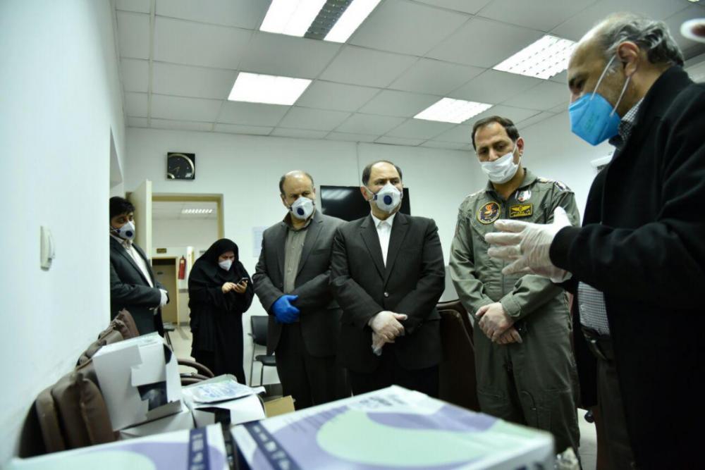 کمک‌های بهداشتی و درمانی ارتش به بیمارستان رازی رشت