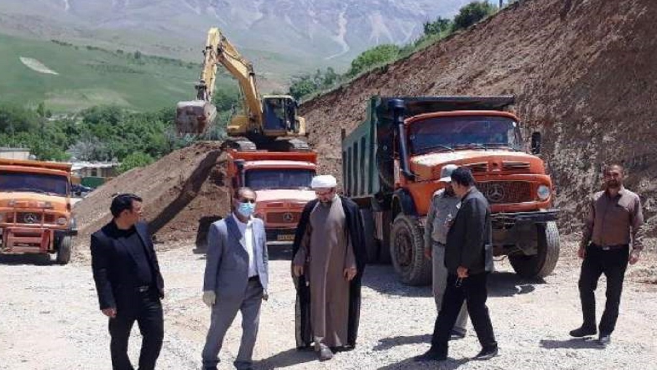 آغاز اجرای عملیات اصلاح و تعریض ورودی کاج