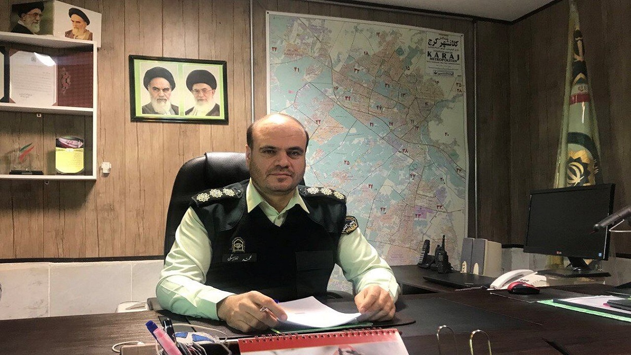 کشف خودرو ۳۵ میلیاردی قاچاق در کرج