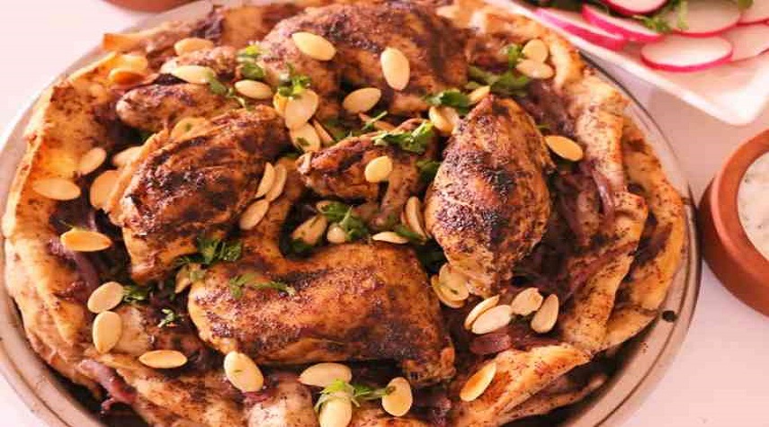 مسخن دجاج، غذا خوشمزه فلسطینی+عکس