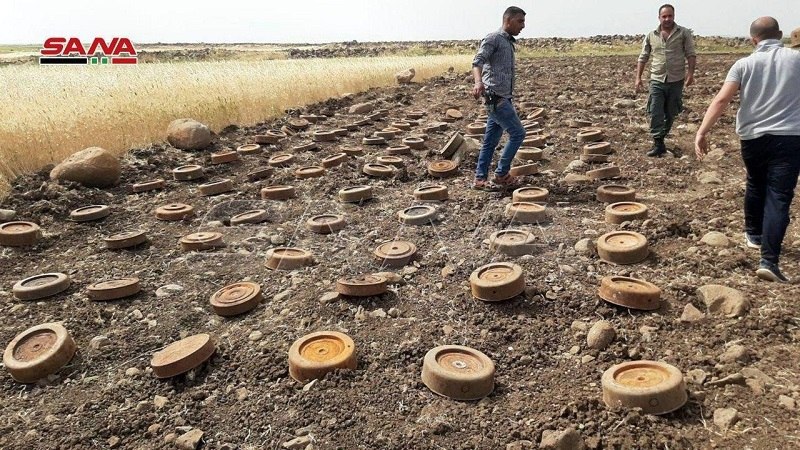 کشف مین&zwnj;های آمریکایی و اسرائیلی در سوریه 02