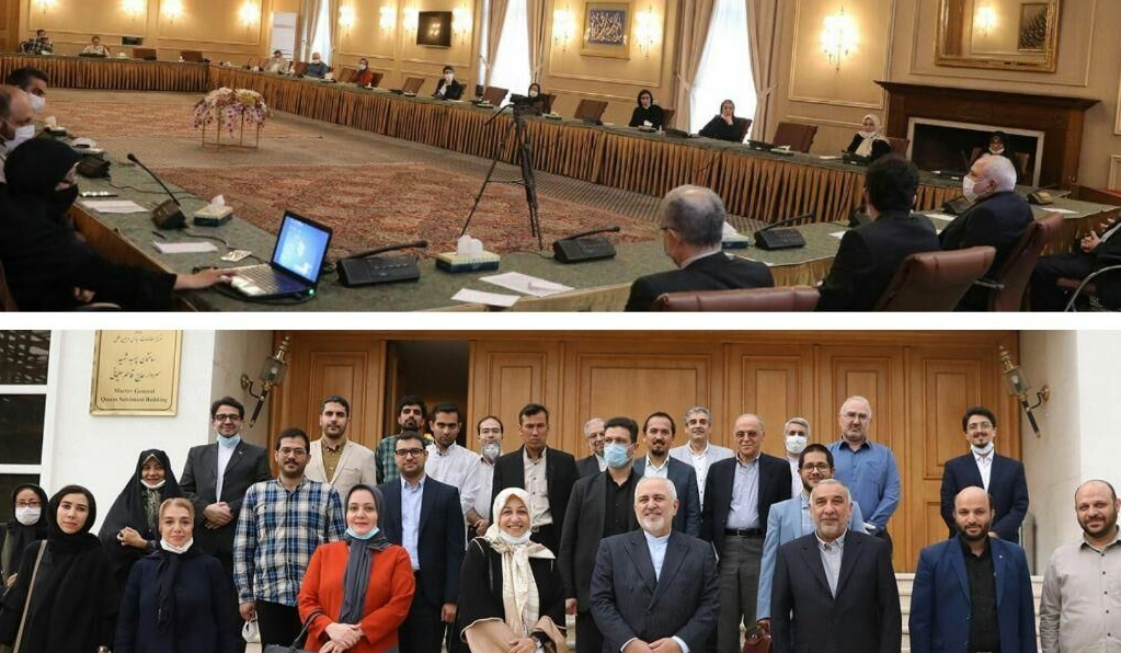 دیدار نمایندگان موسسات خیریه مردمی با ظریف
