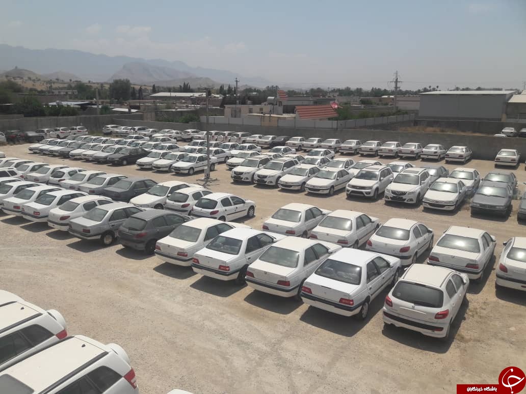 کشف و پلمب انبار نگهداری ۱۶۰ خودرو در شهرستان کازرون