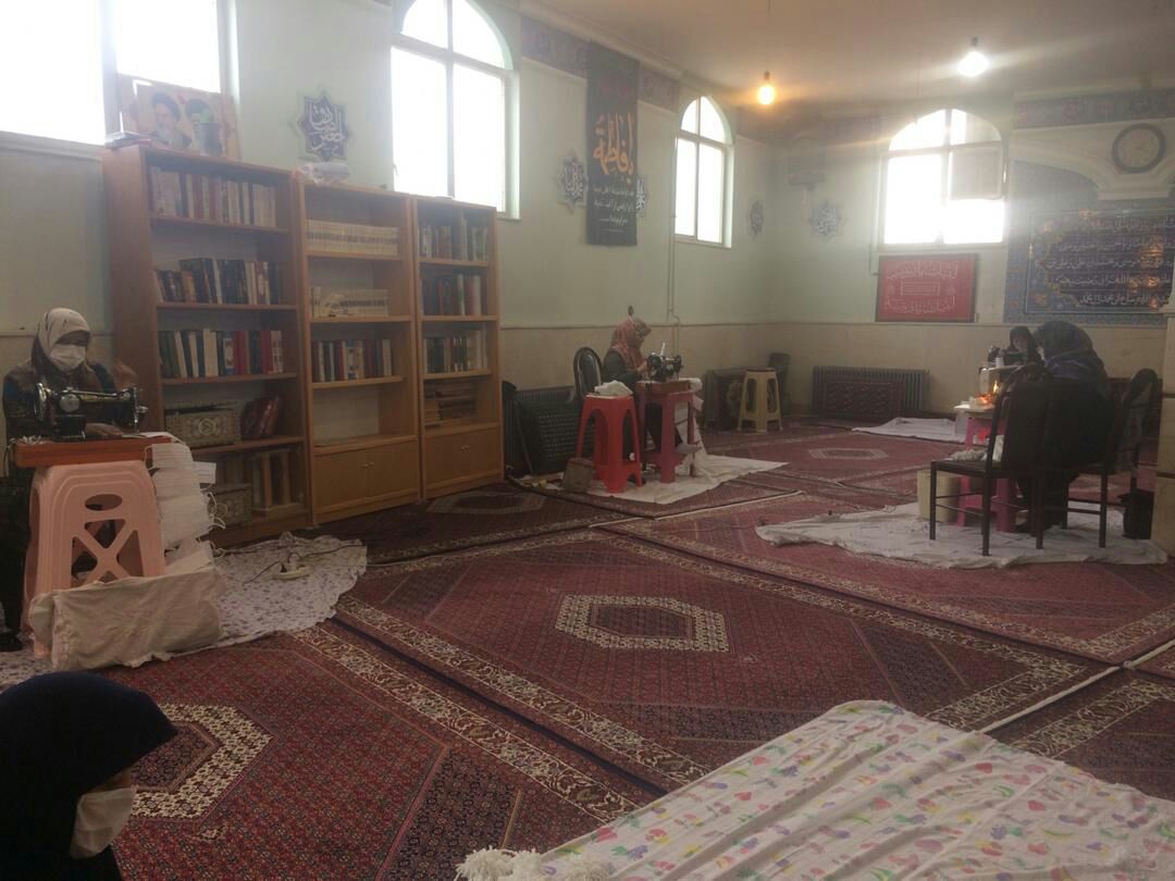 همدلی بانوان زنجانی برای شکست کرونا