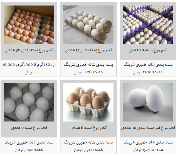 نرخ مصوب تخم مرغ پوسته سفید در میادین میوه و تر بار چقدر است؟