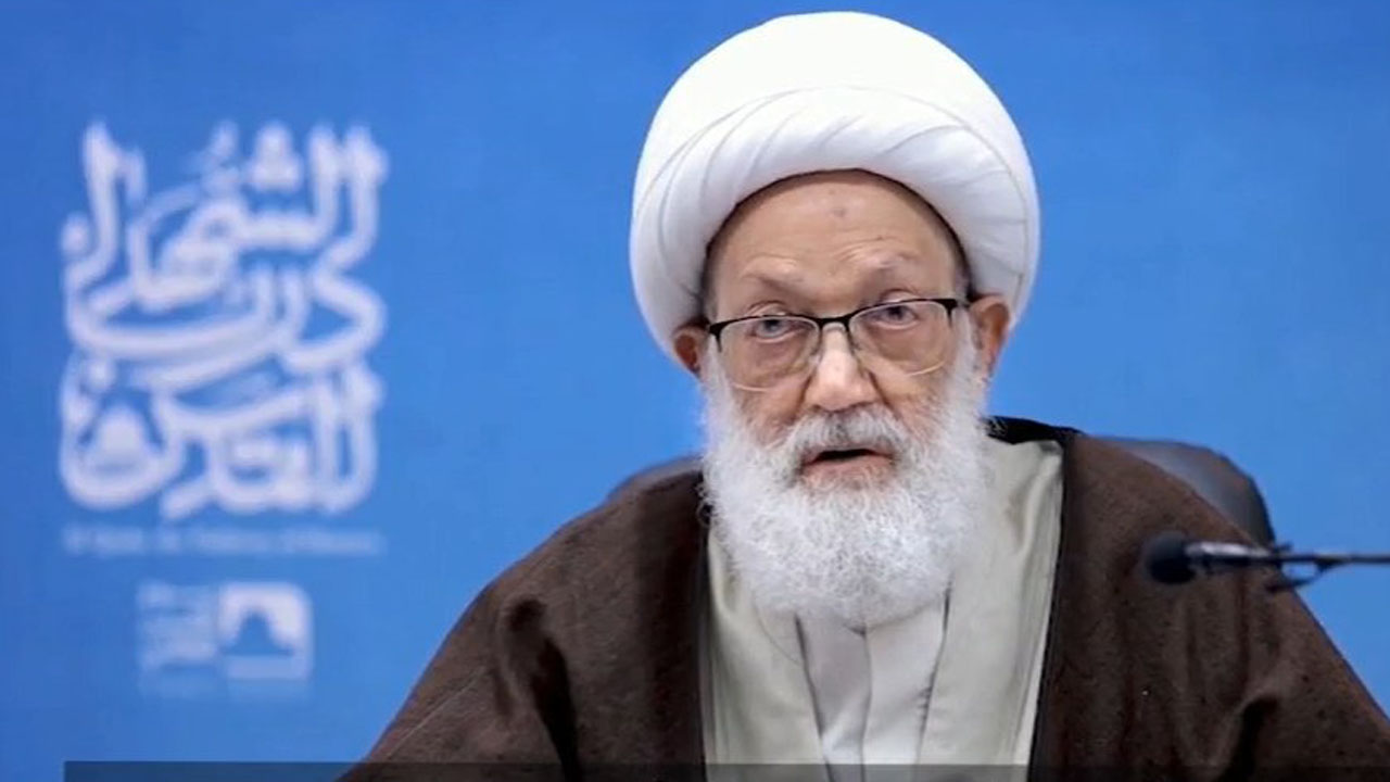 آیت الله عیسی قاسم یاد سردار شهید سلیمانی را تداعی کننده قدس و مسئله فلسطین دانست