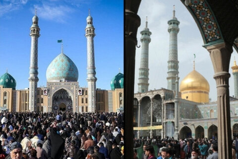 بازگشایی صحن&zwnj;های حرم حضرت معصومه (س) و مسجد جمکران پس از ماه رمضان
