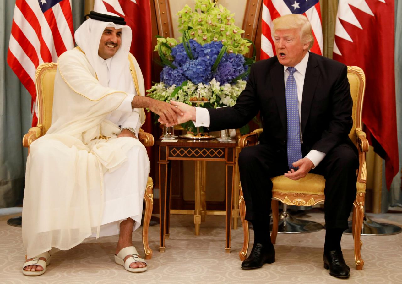 گفت وگوی تلفنی ترامپ با امیر قطر درباره افغانستان