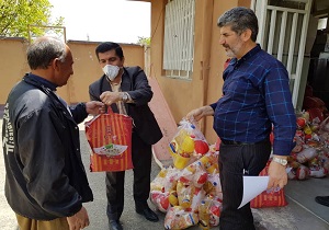 توزیع ۸۴ بسته کمک معیشتی بین دانش آموزان با نیاز‌های ویژه