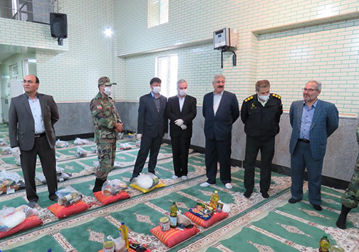 رزمایش همدلی و کمک مومنانه در ارتش مهاباد