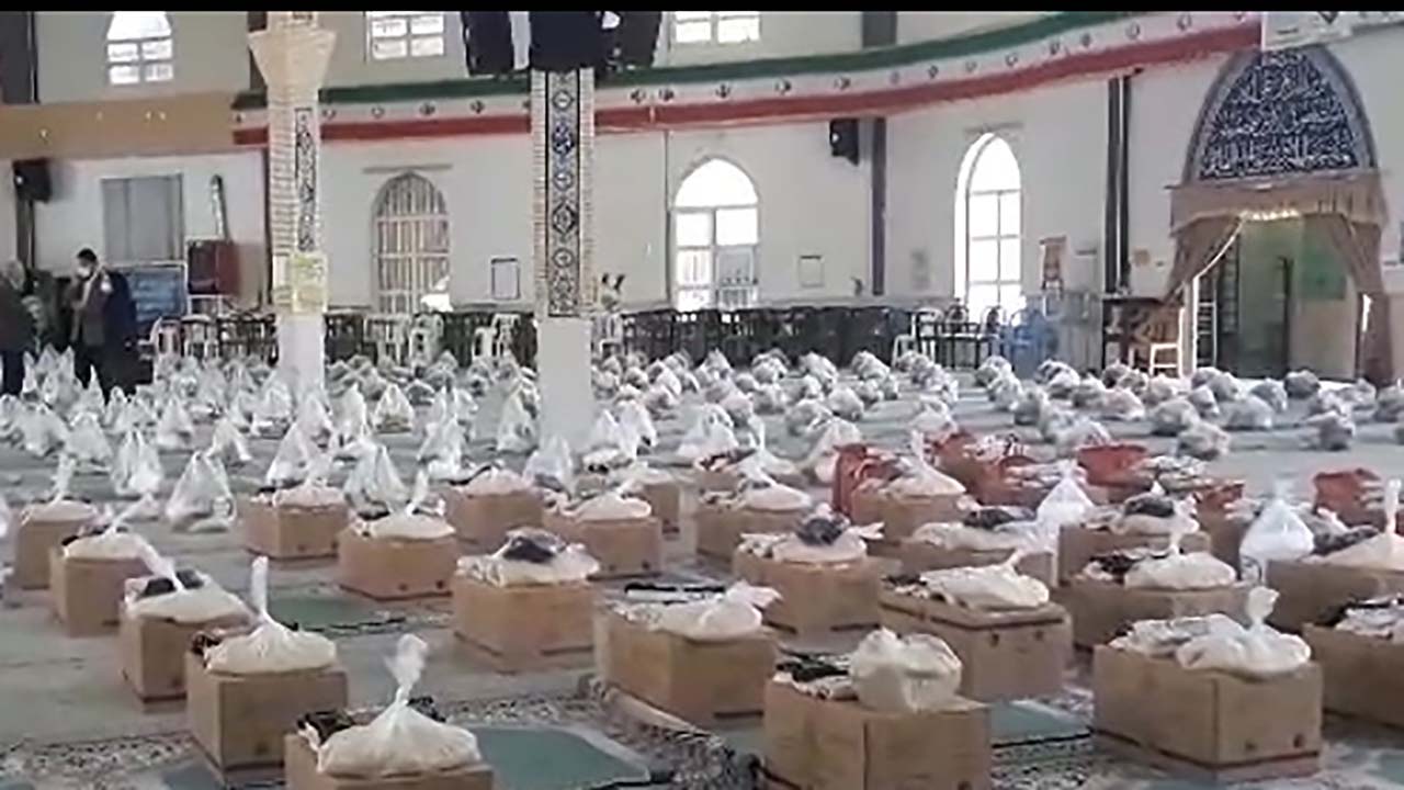 اجرای طرح عظیم همدلی به مناسبت ماه مبارک رمضان در تفرش + فیلم