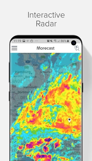 دانلود Weather & Radar Pro Ad-Free 2020.7.1 دقیق ترین برنامه هواشناسی موبایل